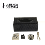 Caja de pañuelos cámara espía