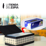 Caja de pañuelos cámara espía